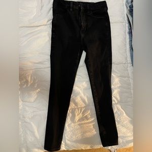 American eagle black skinny jeans size 4